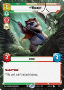 Wicket - Yub Nub! (Hyperspace Foil) (536) - Ashes of the Empire Foil