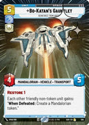 Bo-Katan's Gauntlet - Reinforce from Above (Hyperspace Foil) (565) - Ashes of the Empire Foil