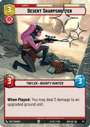 Desert Sharpshooter (Hyperspace Foil) (672) - Ashes of the Empire Foil