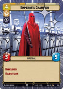 Emperor's Champion (Hyperspace Foil) (695) - Ashes of the Empire Foil