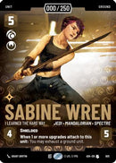 Sabine Wren - I Learned the Hard Way (Serialized) (905) - Ashes of the Empire Foil
