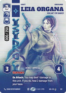 Leia Organa - Vigilant for Danger (Serialized) (913) - Ashes of the Empire Foil