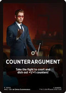 Counterargument Theme Card (MSC-014) [Commander: Marvel Super Heroes]