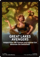 Great Lakes Avengers Theme Card (MSC-052) [Commander: Marvel Super Heroes]