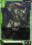 Zaku II (GD01-035) - Deck Build Box Freedom Ascension