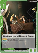 Underground Desert Base (GD01-126) - Deck Build Box Freedom Ascension
