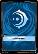 Mind Rune (R03) - Vendetta Foil