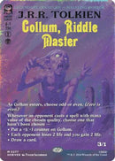 Gollum, Riddle Master (Borderless) (Surge Foil) (HOB-277) [The Hobbit] Foil