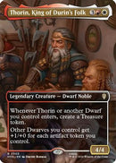 Thorin, King of Durin's Folk (Borderless) (HOC-003) [The Hobbit: Eternal-Legal]