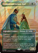 Aragorn and Arwen, Wed (Borderless) (Surge Foil) (HOC-068) [The Hobbit] Foil