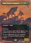 Chief Warg's Company (Borderless) (HOB-208) [The Hobbit] Foil