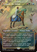 Aragorn, the Uniter (Borderless) (Surge Foil) (HOC-069) [The Hobbit: Eternal-Legal] Foil
