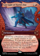 Last Light of Durin's Day (Showcase) (HOB-228) [The Hobbit]