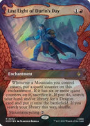 Last Light of Durin's Day (Showcase) (Surge Foil) (HOB-264) [The Hobbit] Foil