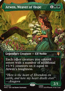 Arwen, Weaver of Hope (Borderless) (HOC-024) [The Hobbit: Eternal-Legal] Foil