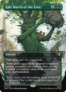 Last March of the Ents (Borderless) (HOC-027) [The Hobbit: Eternal-Legal] Foil