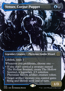 Venser, Corpse Puppet (Showcase) (ONE-324) (Borderless) [Phyrexia: All Will Be One] Foil