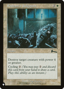 Radiant's Judgment (LIST-ULG-22) [The List]