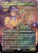Lotho, Corrupt Shirriff (Borderless) (Surge Foil) (HOC-074) [The Hobbit: Eternal-Legal] Foil