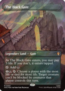 The Black Gate (Borderless) (Surge Foil) (HOC-087) [The Hobbit: Eternal-Legal] Foil