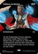 Stillness in Motion (Borderless) (TDM-334) (Showcase) [Tarkir: Dragonstorm]