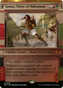Samut, Vizier of Naktamun (Showcase) (MAT-095) (Borderless) [March of the Machine: The Aftermath]
