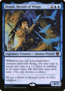 Donal, Herald of Wings (VOC-003) [Crimson Vow Commander] Foil