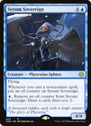 Serum Sovereign (ONE-405) [Phyrexia: All Will Be One] Foil