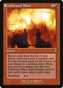 Calibrated Blast (Retro Frame) (MH2-405) [Modern Horizons 2] Foil