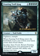 Feasting Troll King (PRE-152) [Throne of Eldraine Promos] Foil