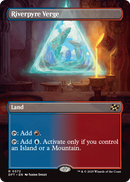 Riverpyre Verge (Borderless) (DFT-372) [Aetherdrift] Foil