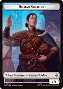 Human Soldier // Dwarf Double-Sided Token (HOB-2 // 6) [The Hobbit]