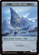 Stone Boulder // Bear Double-Sided Token (HOB-11 // 7) [The Hobbit] Foil