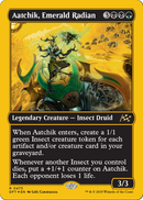 Aatchik, Emerald Radian (First-Place Foil) (DFT-473) [Aetherdrift] Foil