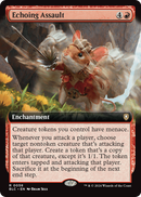 Echoing Assault (Extended Art) (BLC-058) [Bloomburrow Commander]