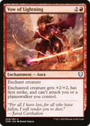 Vow of Lightning (CMR-209) [Commander Legends] Foil