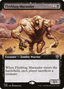 Fleshbag Marauder (Extended Art) (CMR-648) [Commander Legends] Foil