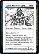 Zyym, Mesmeric Lord (No PW Symbol) (CMB1-104) [Mystery Booster Playtest Cards 2021]