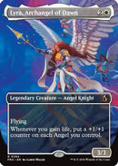 Lyra, Archangel of Dawn (Borderless) (FRA-294) [Reality Fracture] Foil