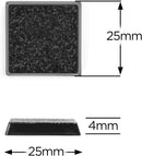25mm Square Bases (10)