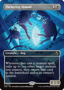 Flickering Hound (Borderless) (FRA-359) [Reality Fracture] Foil