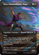 Teyo, Diamondblade Mage (Borderless) (FRA-306) [Reality Fracture]