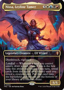 Nissa, Leyline Tamer (Borderless) (FRC-002) [Commander: Reality Fracture] Foil