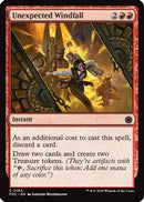 Unexpected Windfall (FDC-184) [Commander: Foundations]