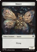 Insect // Rogue Double-Sided Token (FRC-2 // 7) [Commander: Reality Fracture]