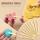 10-Piece Plastic Sculpting Tool Set