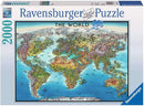 Ravensburger Puzzle: The World (2000 Piece)