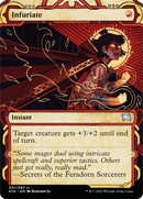 Infuriate (STA-041) (Showcase) (Borderless) [Strixhaven Mystical Archive] Foil