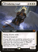 Enduring Angel (Extended Art) (MID-327) [Innistrad: Midnight Hunt] Foil