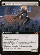 Enduring Angel (Extended Art) (MID-327) [Innistrad: Midnight Hunt] Foil